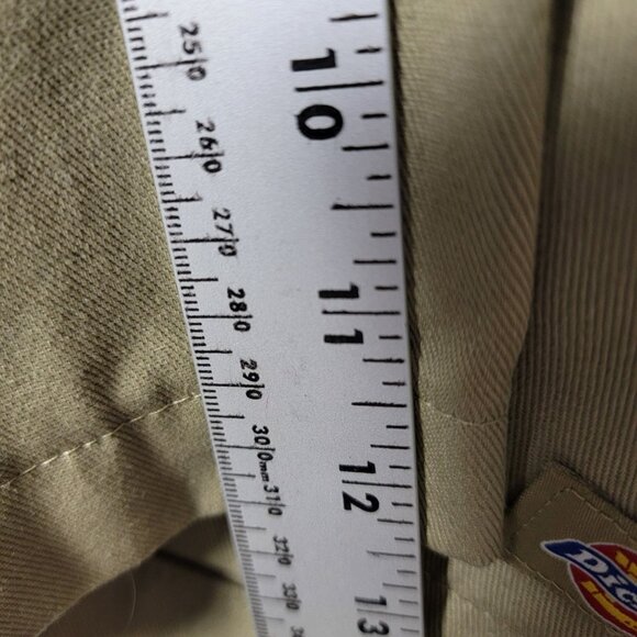 Dickies Bermuda Work Shorts Mens Size 38 Flat Front 4 Pockets 1 Utility Pocket - Picture 6 of 15